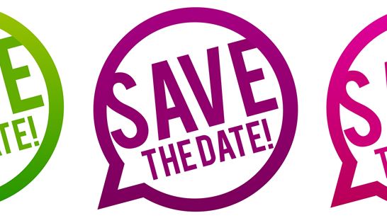 Save the date Save the date